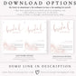 Blush Bridal Shower Invitation | www.foreveryourprints.com