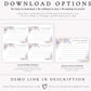 Lavender Advice for Baby Card | www.foreveryourprints.com