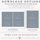 Minimalist First Holy Communion Invitation | www.foreveryourprints.com