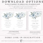 Floral Garden Baby Shower Invitation | www.foreveryourprints.com