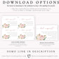Pumpkin Baby Book Request Card | www.foreveryourprints.com