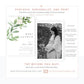 Greenery Baby Shower Invitation | www.foreveryourprints.com