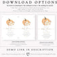 Pumpkin Baby Shower Invitation | www.foreveryourprints.com