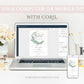 Eucalyptus Bridal Shower Invitation | www.foreveryourprints.com