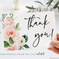 Complimentary Floral Thank You Card | www.foreveryourprints.com