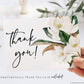 Complimentary Floral Thank You Card | www.foreveryourprints.com