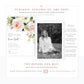 Floral Bridal Shower Invitation | www.foreveryourprints.com