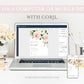 Floral Bridal Shower Invitation | www.foreveryourprints.com