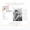 Wedding Postponement Announcement | www.foreveryourprints.com