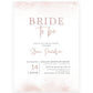 Blush Bridal Shower Invitation | www.foreveryourprints.com